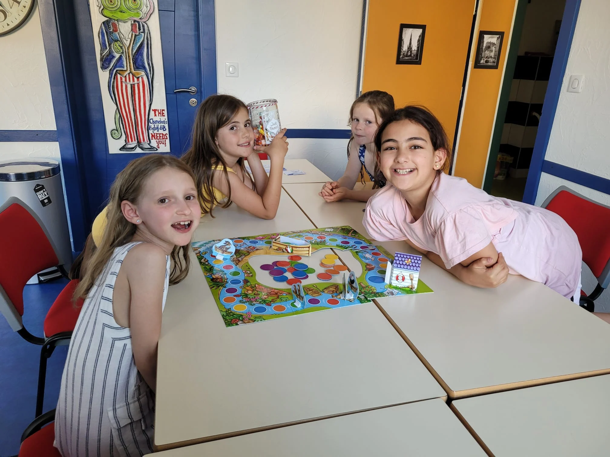 Photo avec groupe primaire 2026