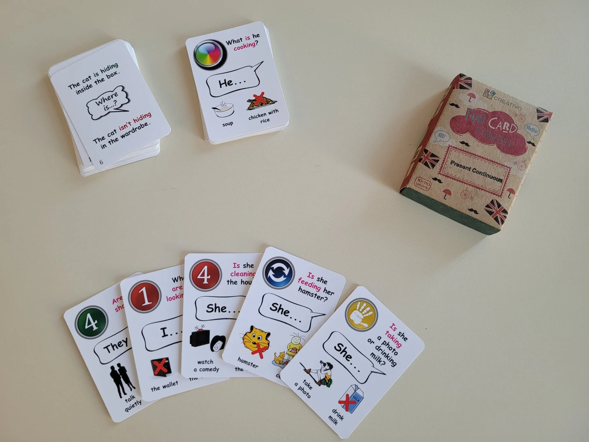 Photo d un jeu de cartes fun cards