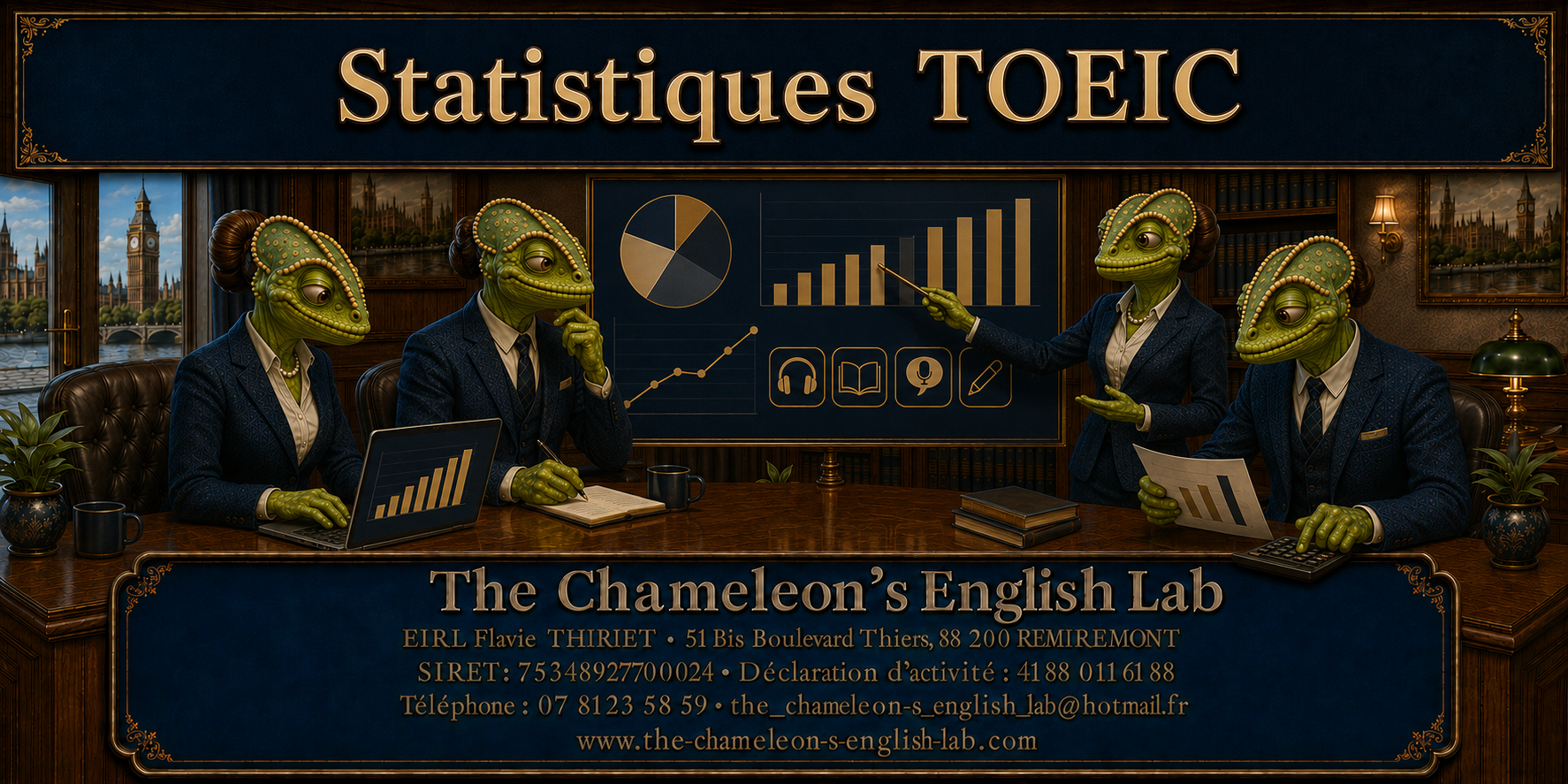 Statistiques TOEIC 2025