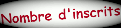 Nombre d inscrits 1