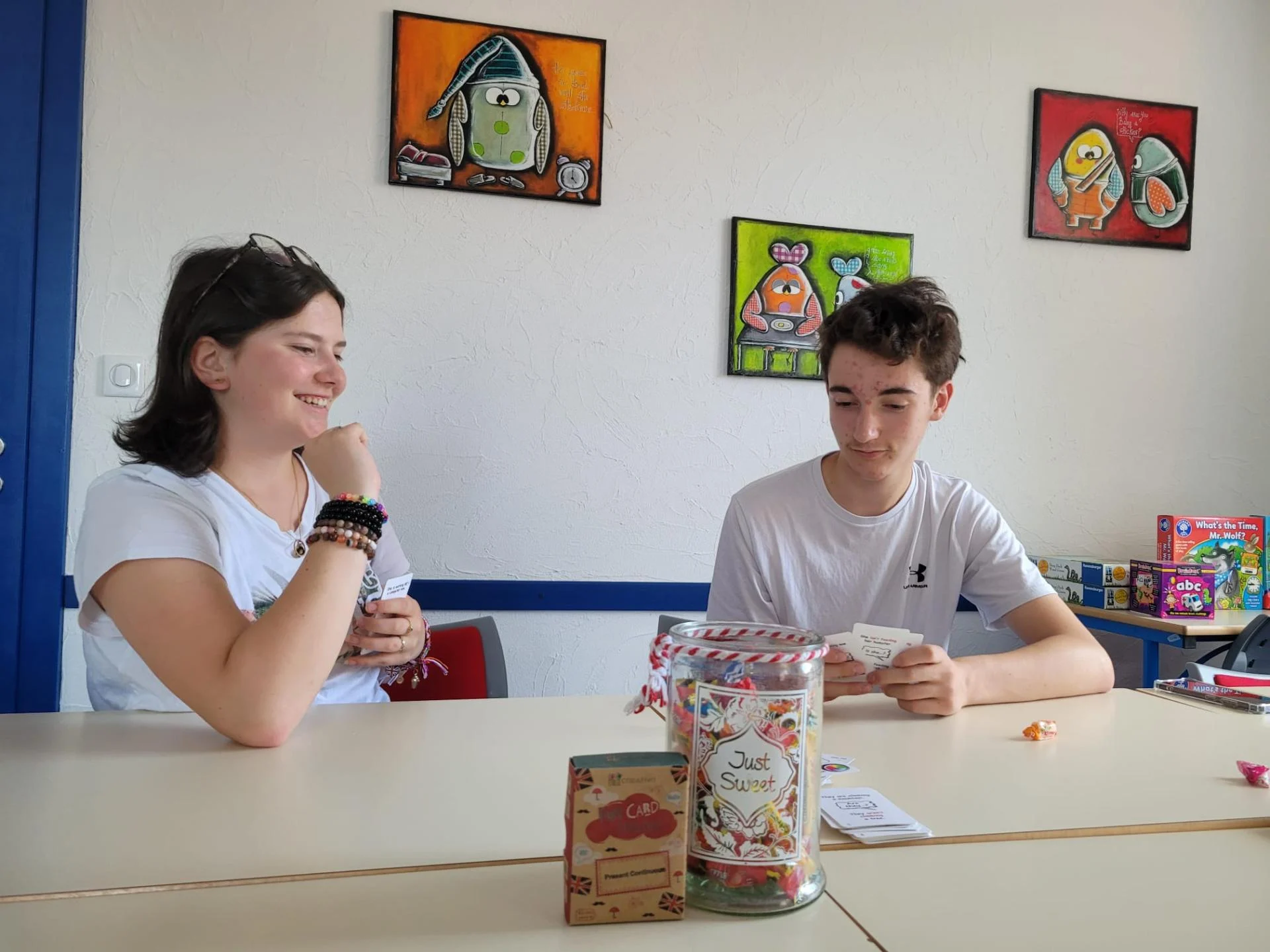 Photo avec nathan et arsinoe